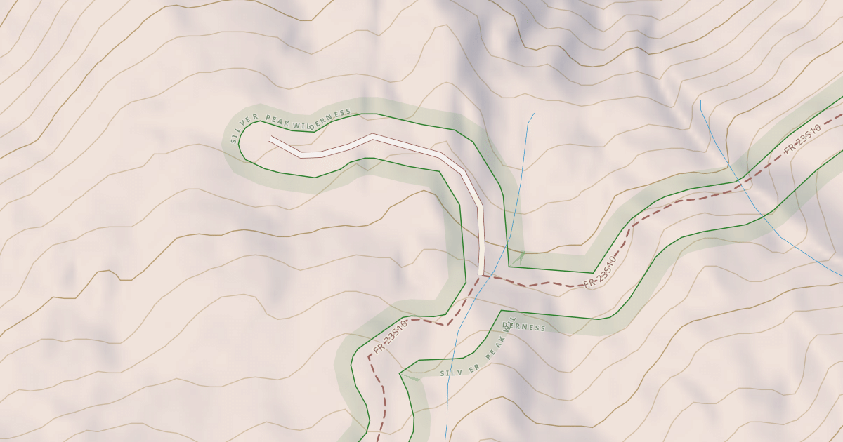Map preview of WILLOW CR. SPUR