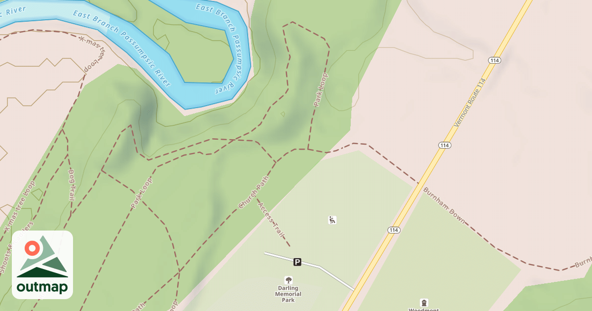 Map of Church Path