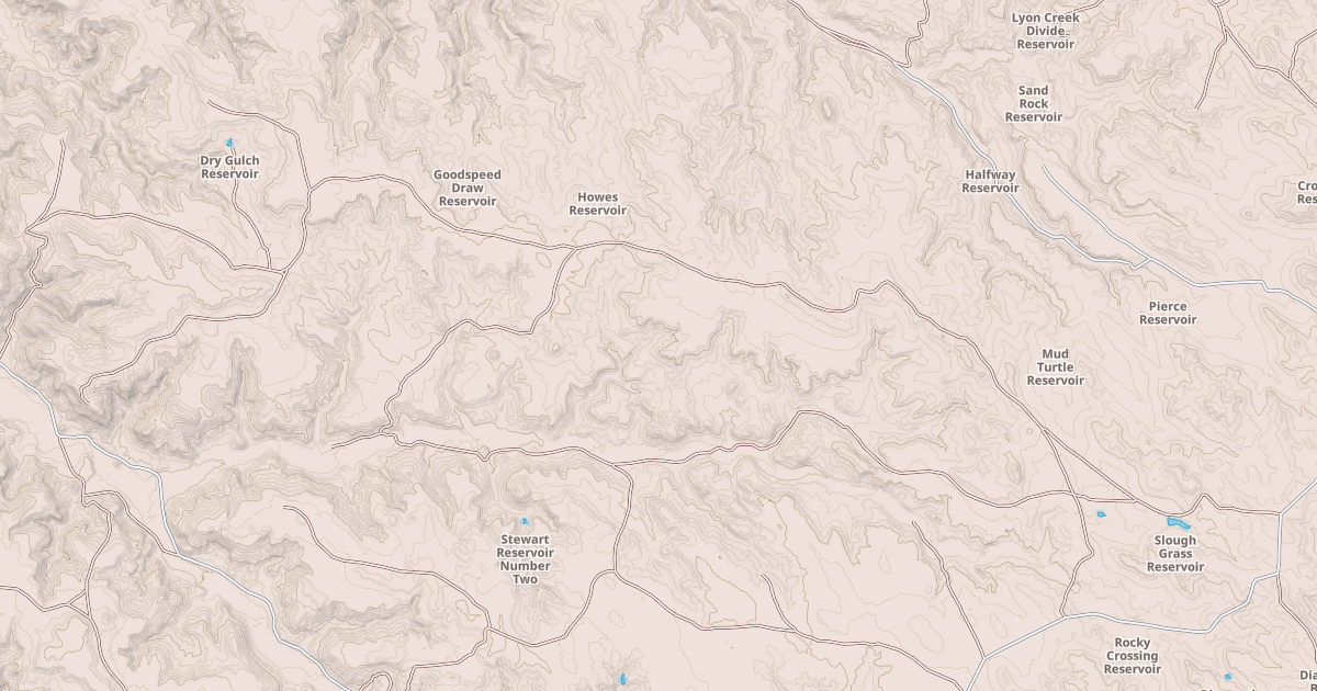 Map preview of BRIDGE CANYON