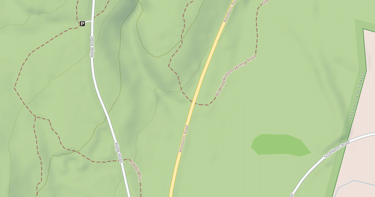 Map preview of Rabbit Run Trail