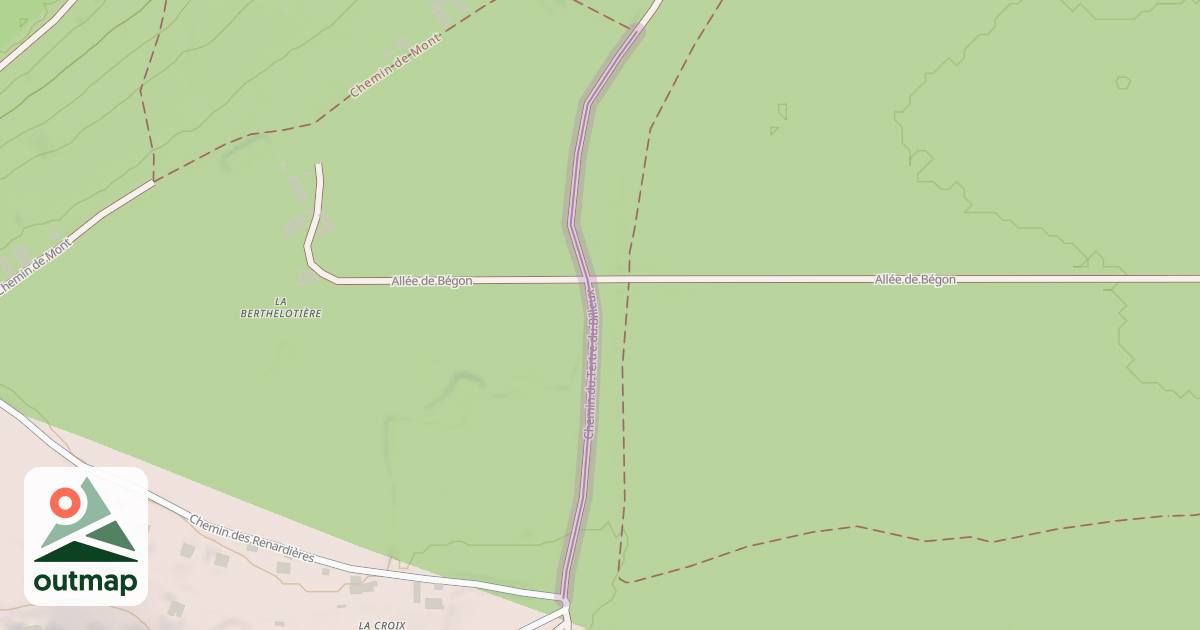 Map of Chemin du Tertre du Billeux