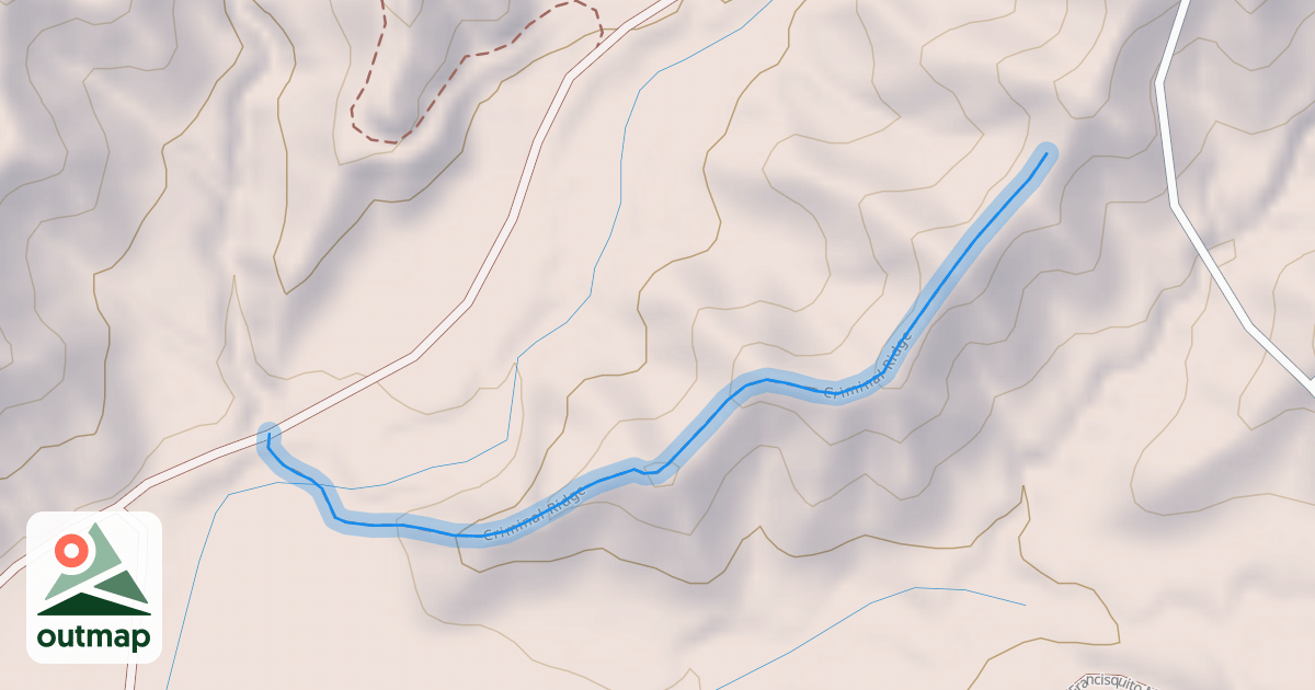 Map of Criminal Ridge