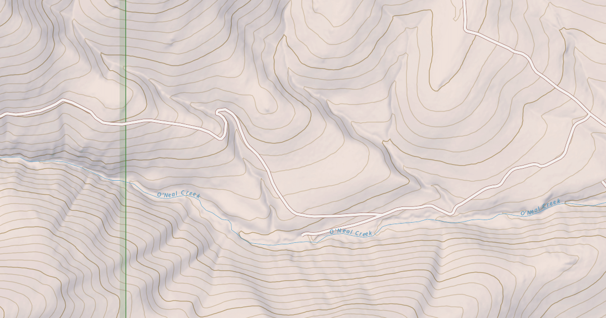 Map preview of WASH O'NEIL BASIN SPUR A