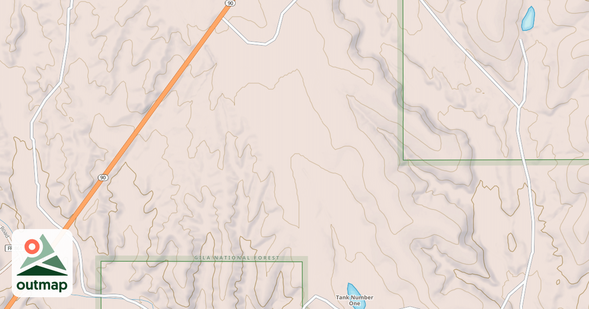 Map of 4090 Y