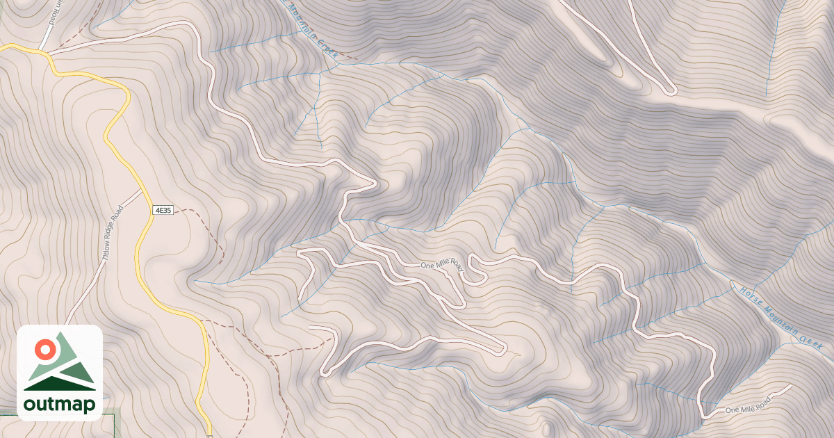 Map of ONE MILE