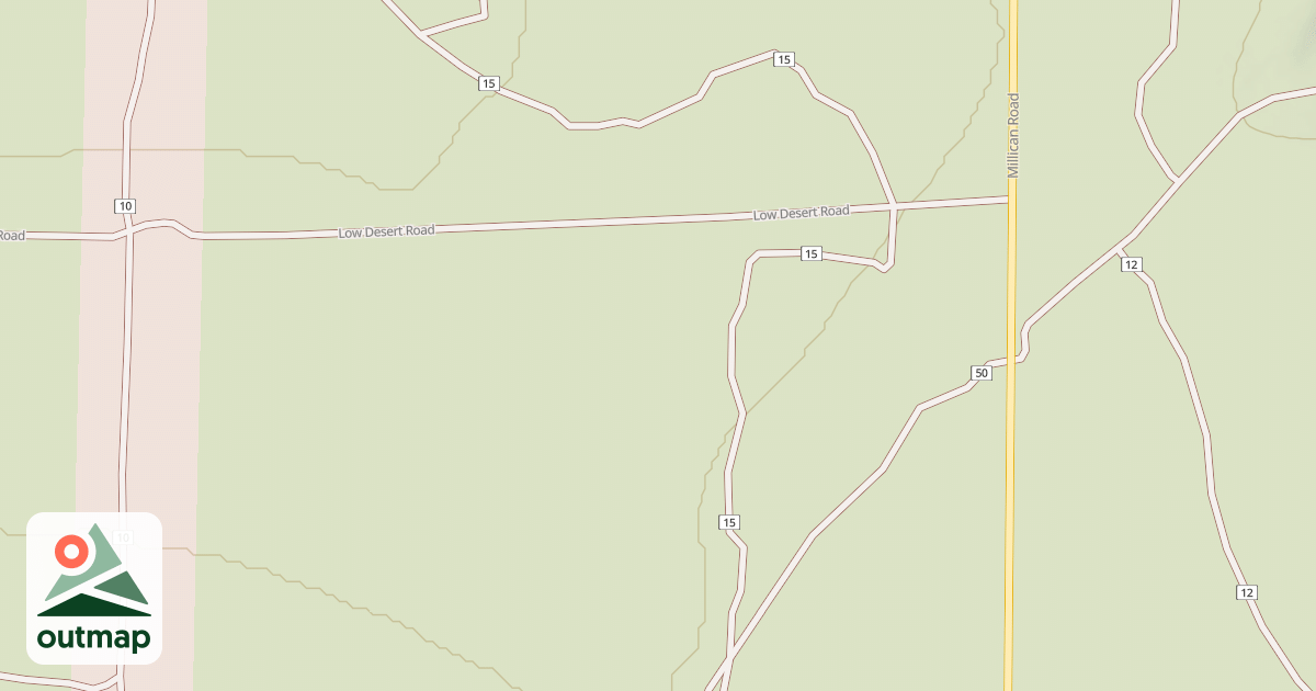 Map of Millican Plateau Tr15