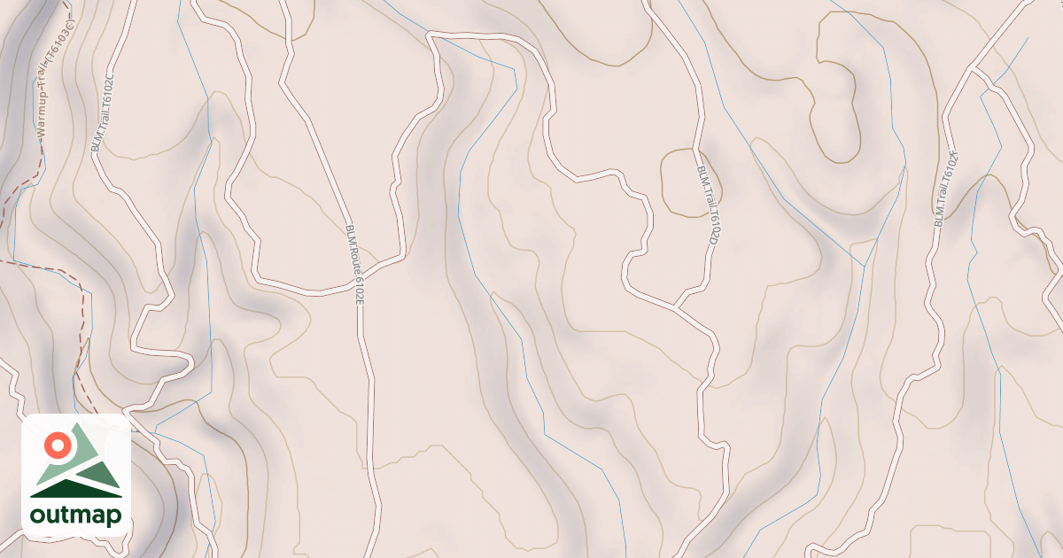Map of Blm T6102b