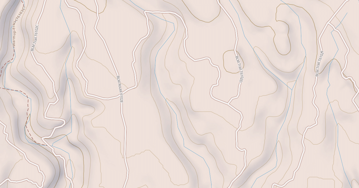 Map preview of Blm T6102b