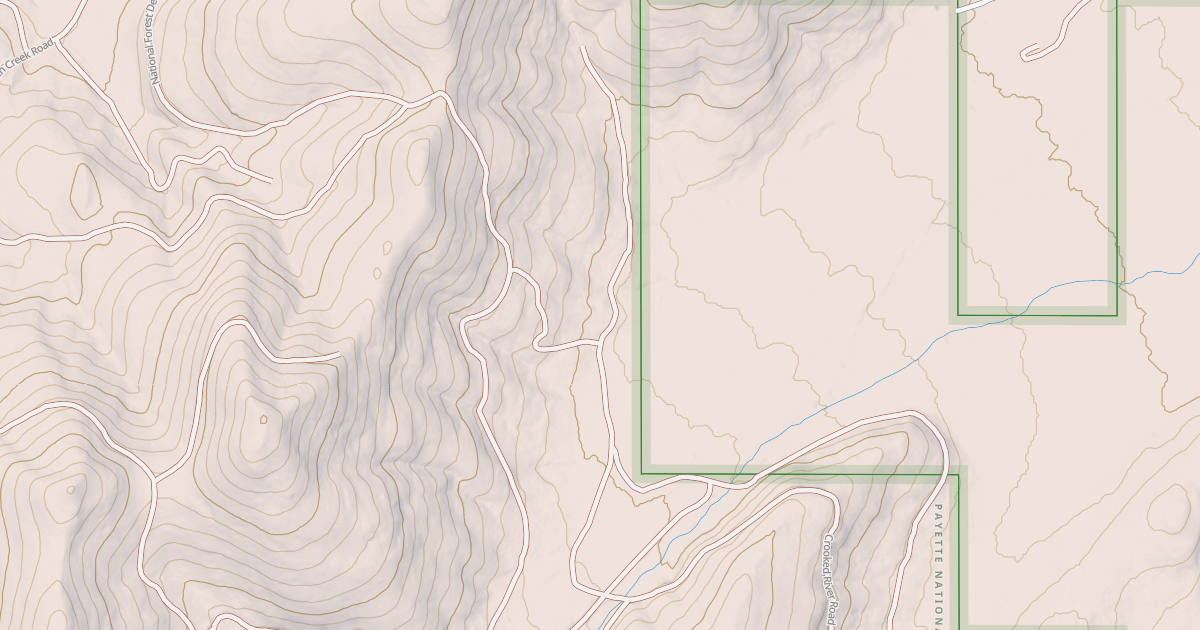 Map preview of CROOKED SPUR