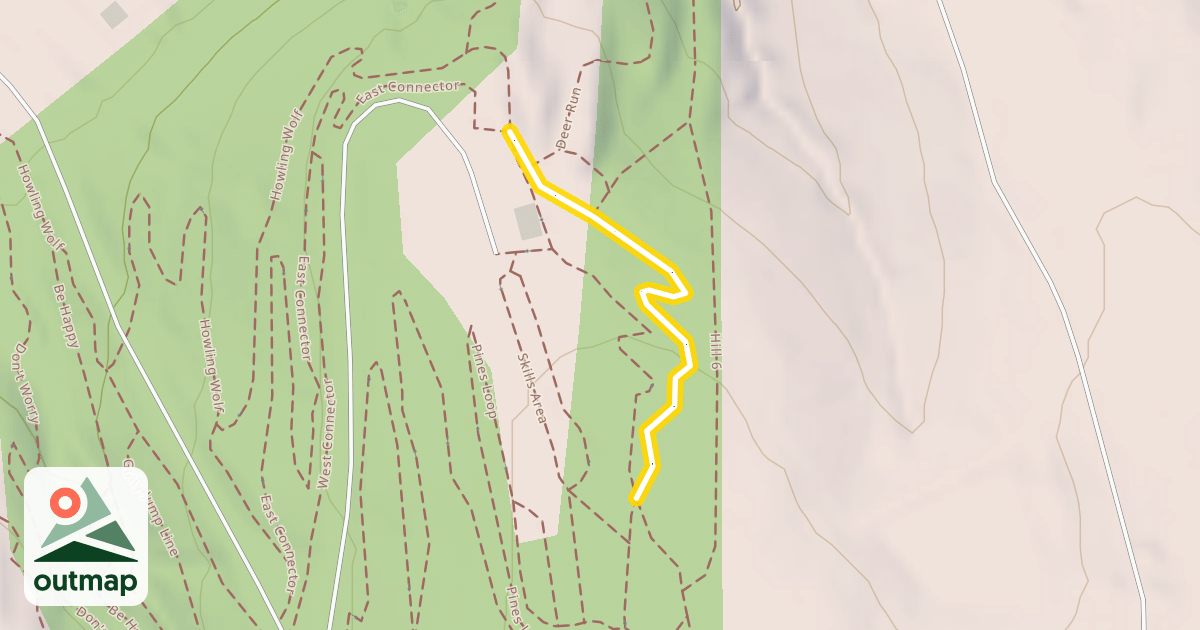 Map of Roller Coaster