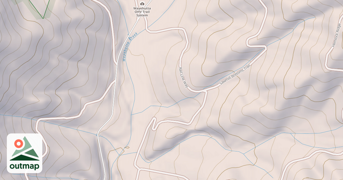 Map of RAIL LINE WAY