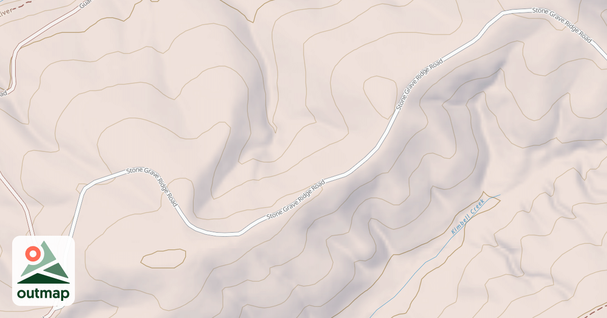 Map of STONE GRAVE RIDGE