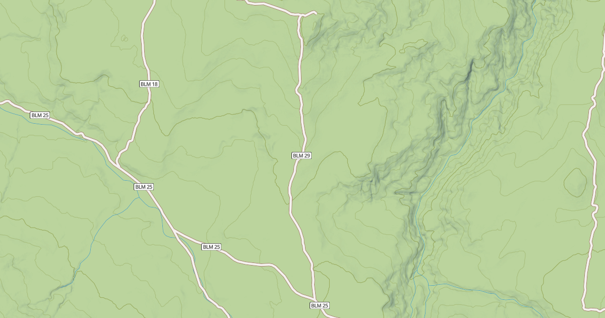 Map preview of BLM National GTLF Public Motorized Roads 33bc9cbf-17c8-45a3-a58b-bc8bd51785b9