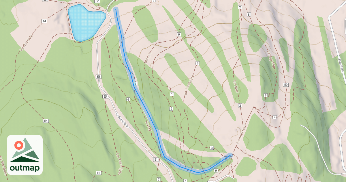 Map of 12. Détour