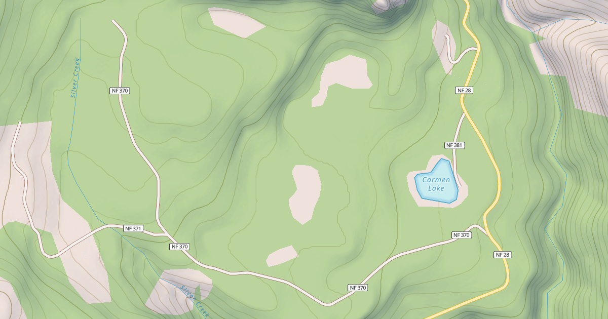 Map preview of BOZE SALV/CAMPFORT T.S.