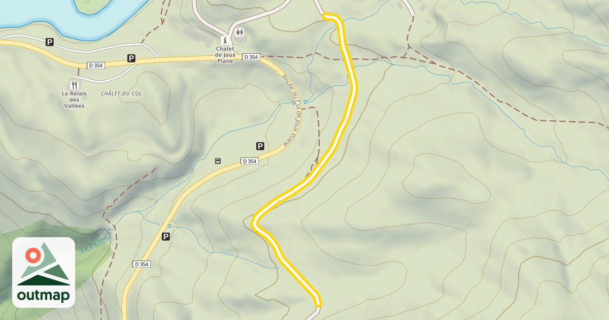 Map of La Bourgeoise
