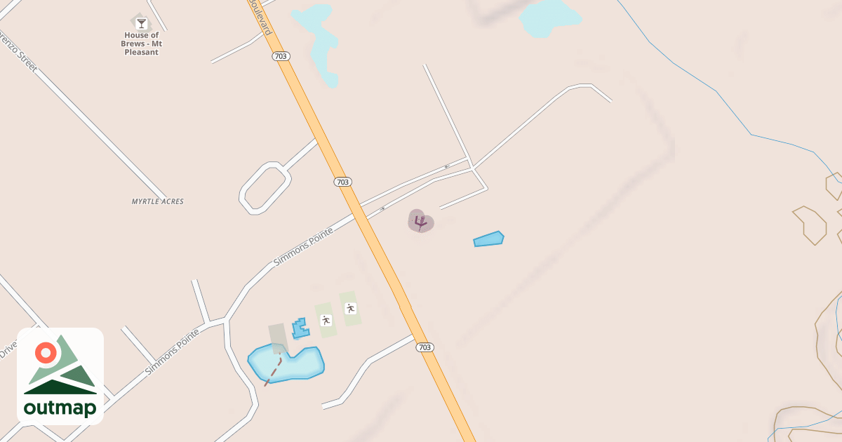 Map of Climbing Site