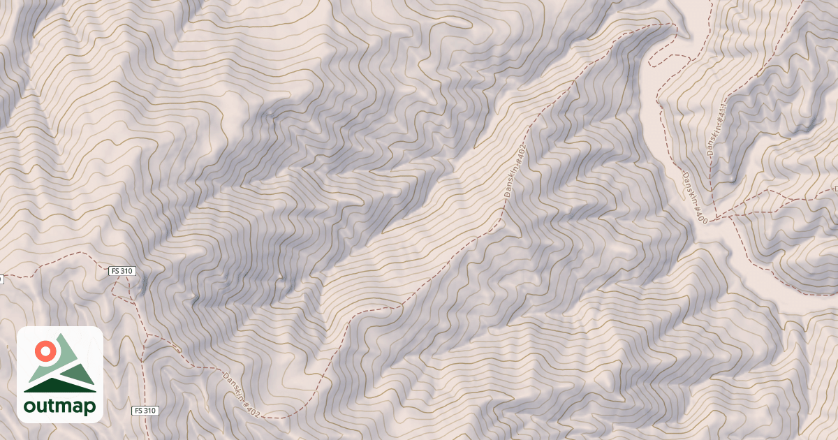 Map of Danskin #402