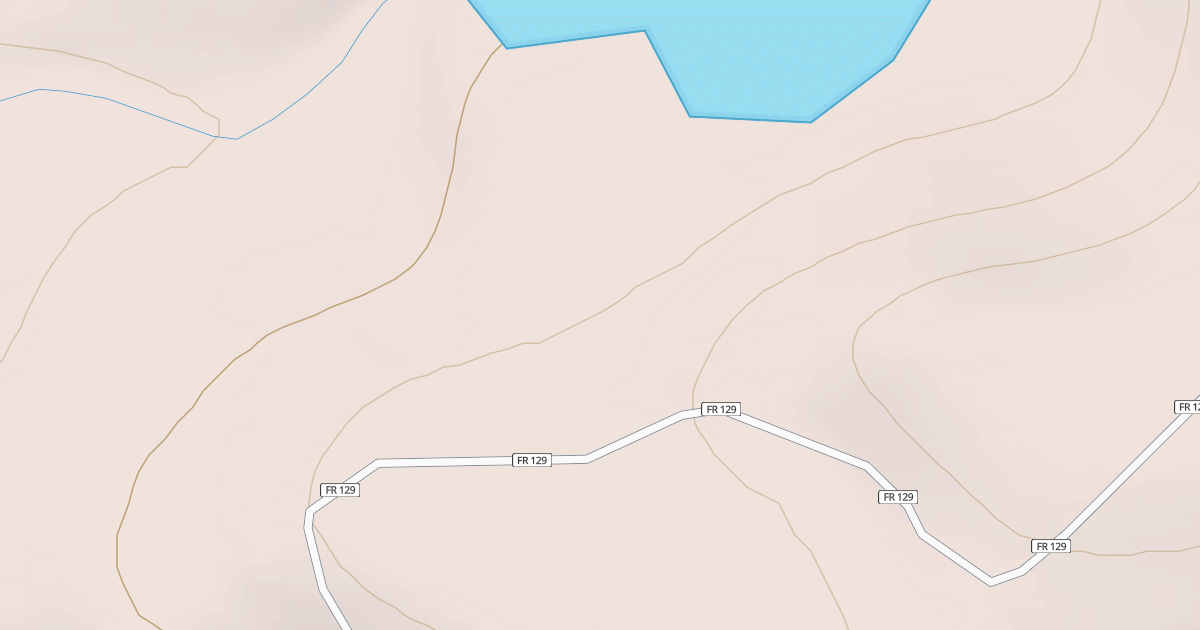 Map preview of YOUNGS CREEK RESERVOIR #1