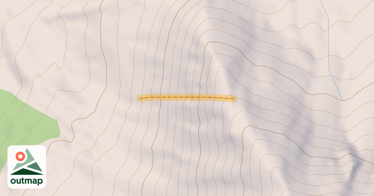 Map of 4th Tree Chute