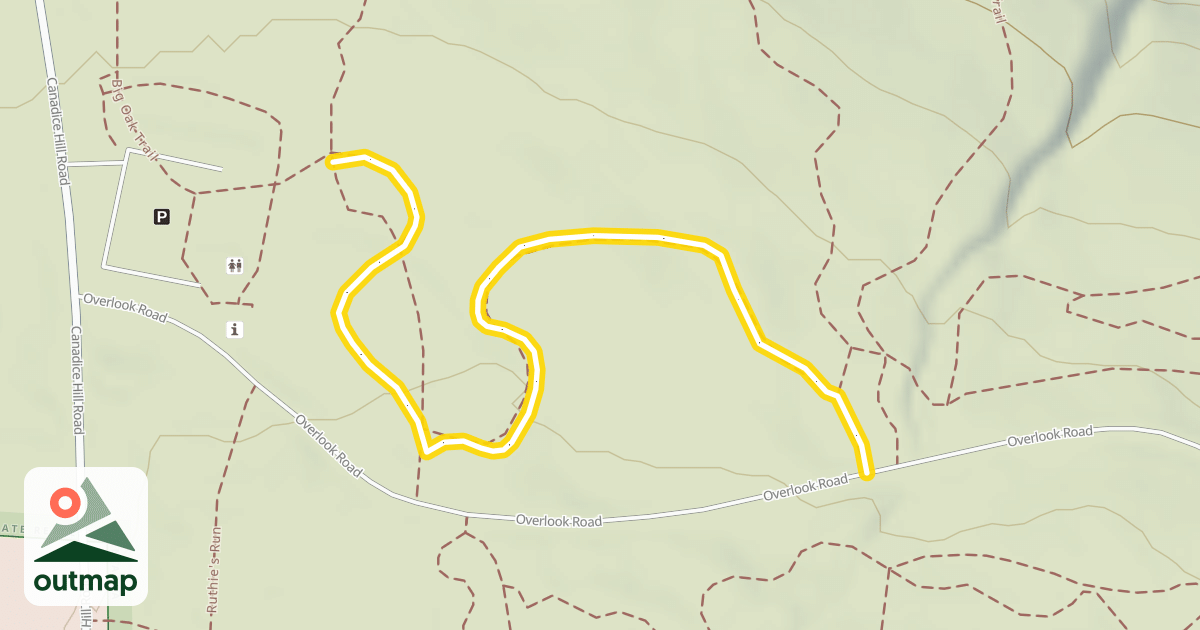 Map of Bear Cub Run