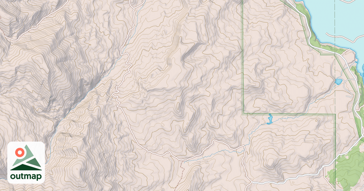 Map of BURNS/TROUT CREEK