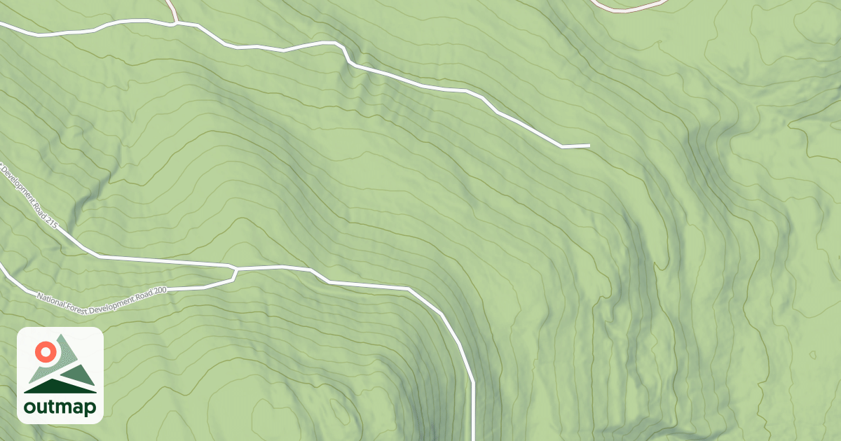 Map of KERRY CREEK
