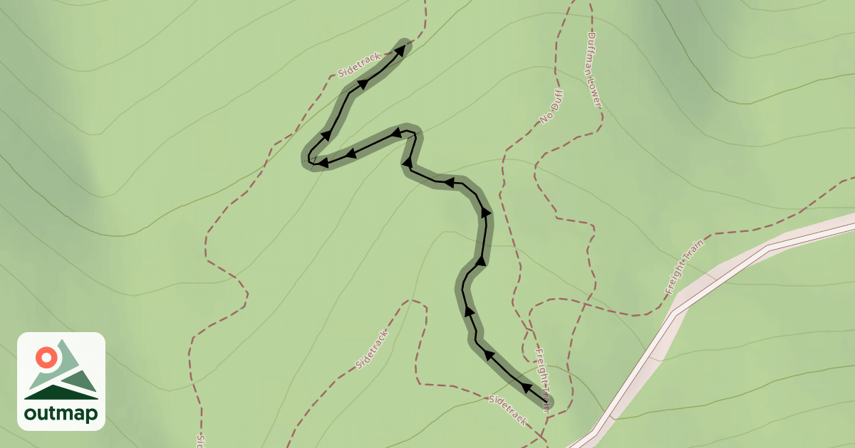 Map of Mackenzie River Trail