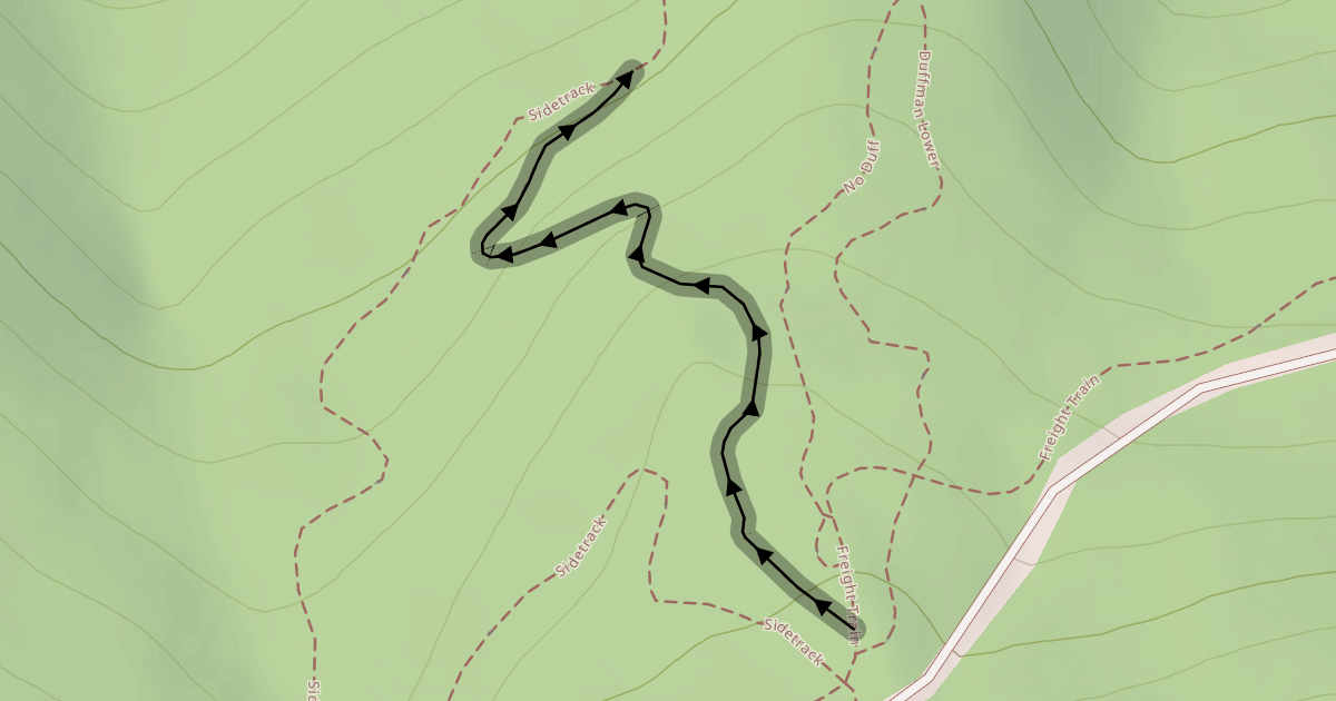 Map preview of Mackenzie River Trail