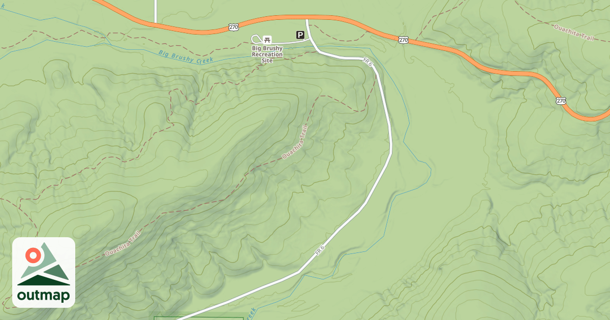 Map of OLD SIX