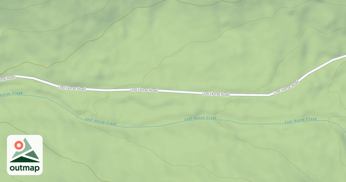 Map of (FDR) LOST HORSE