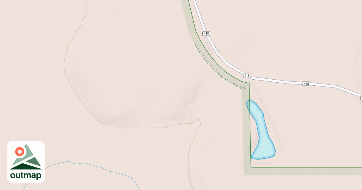 Map of USFS Motor Vehicle Use Map Roads {051AA173-A0C1-4E06-8941-76AFB1387B6D}