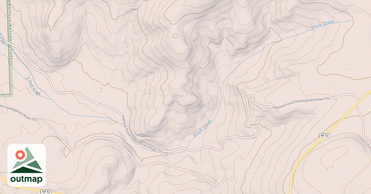 Map of WINCHESTER ROAD
