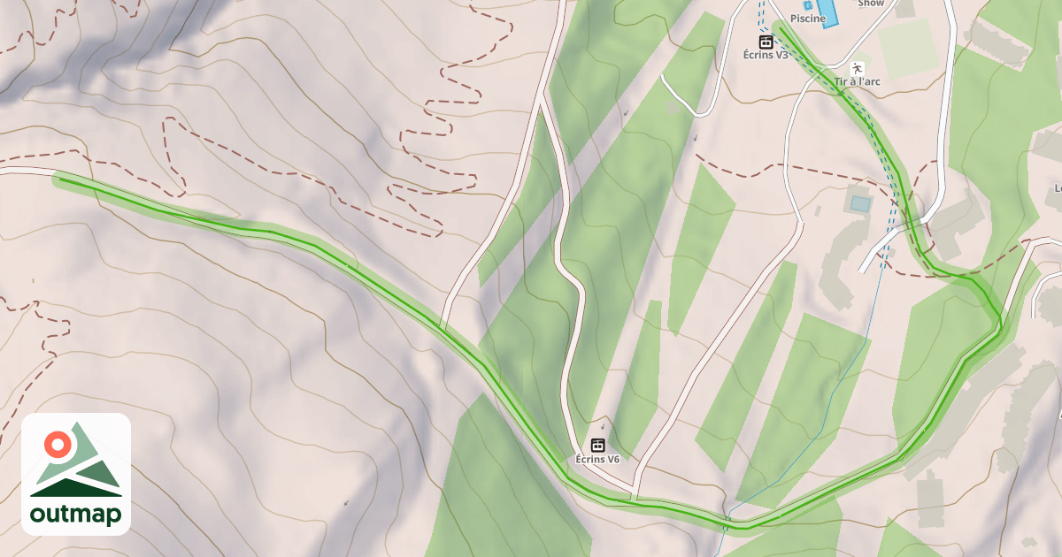 Map of Chemin des Italiens