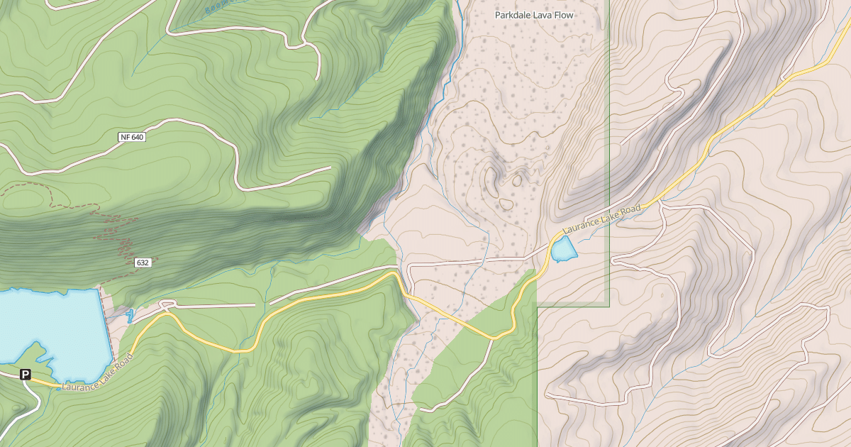Map preview of LAURENCE LAKE RD.