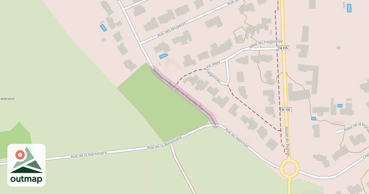 Map of Rue de la Grande Île
