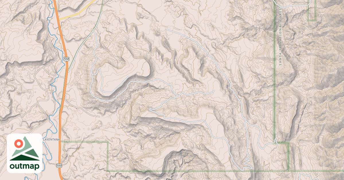Map of BLM National GTLF Public Motorized Roads c1aa9fd2-5b50-44a8-8a37-a01679c54ad9