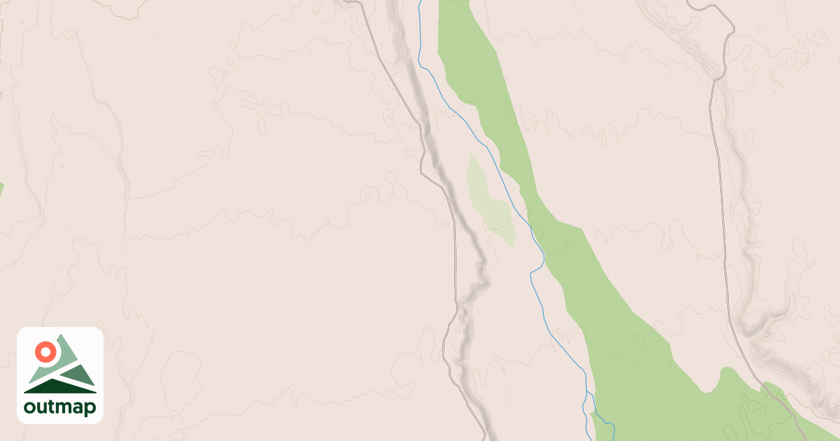 Map of Chistochina River