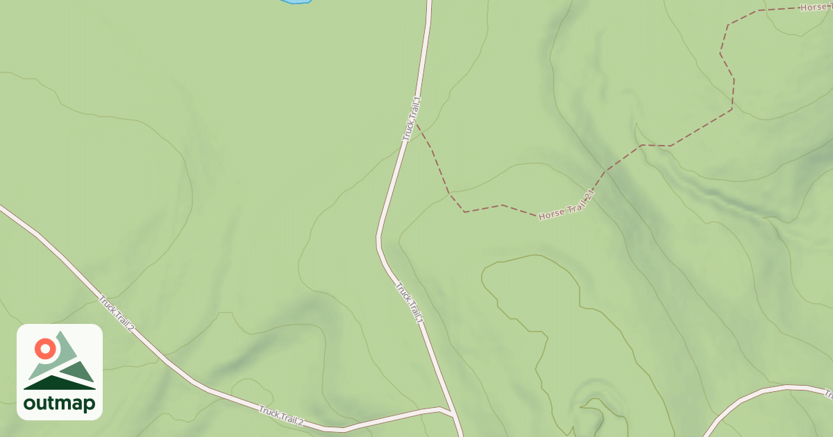 Map of Truck Trail 1