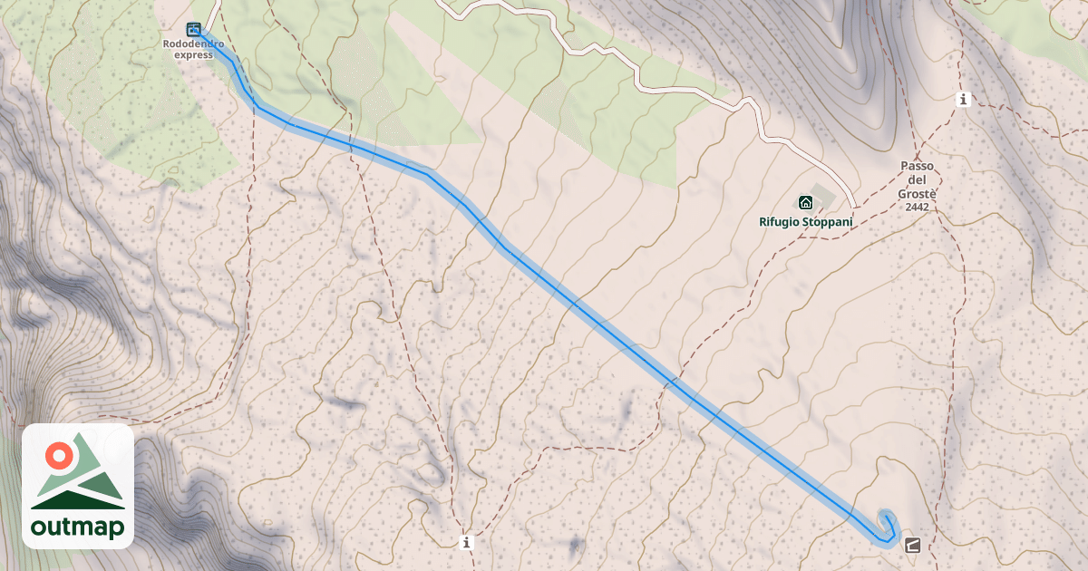 Map of (61) Corna Rossa