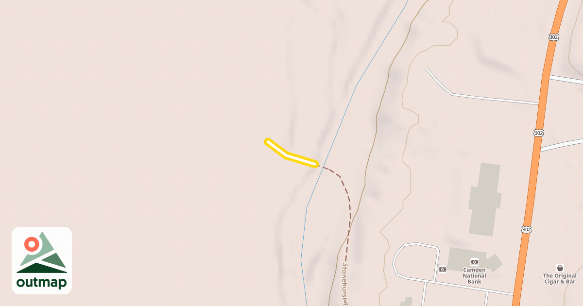 Map of Stonehurst Trail