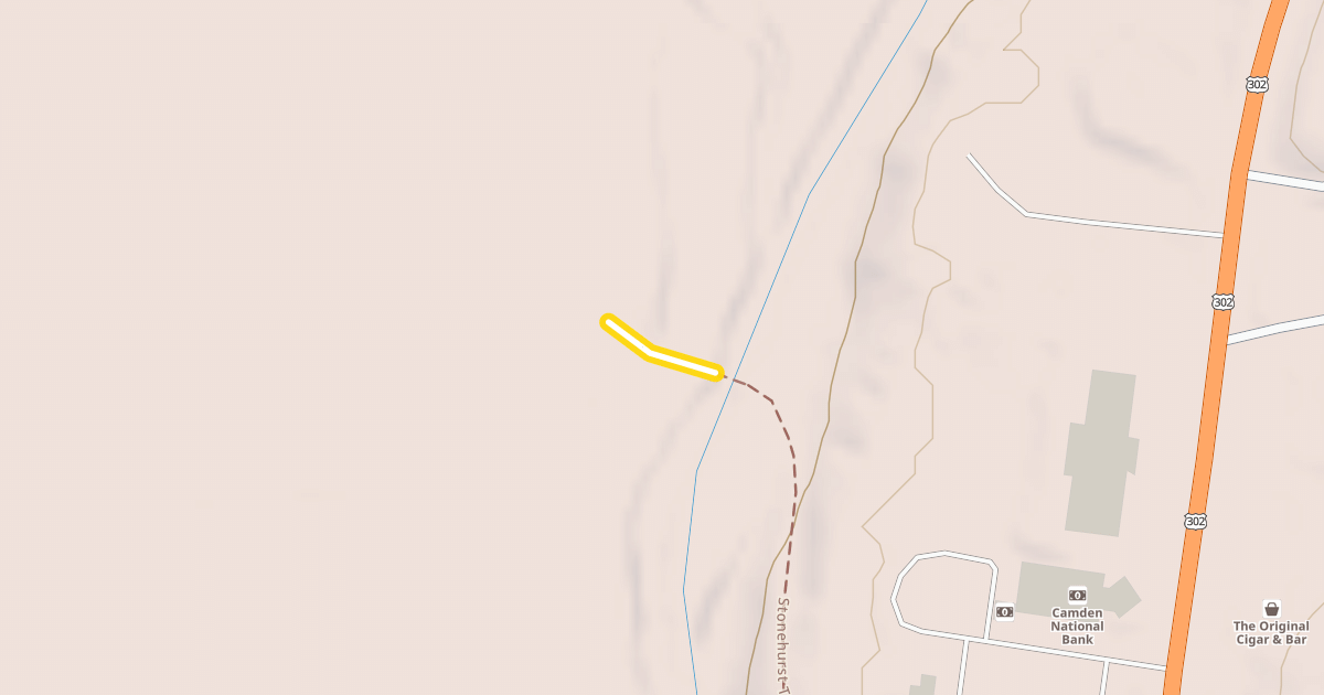 Map preview of Stonehurst Trail