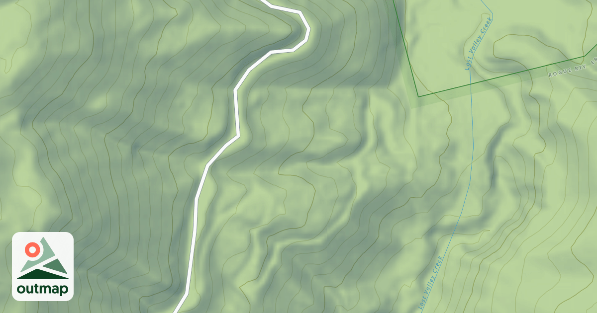 Map of HIDDEN VALLEY
