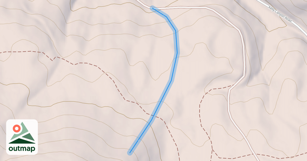 Map of Slinky Ridge