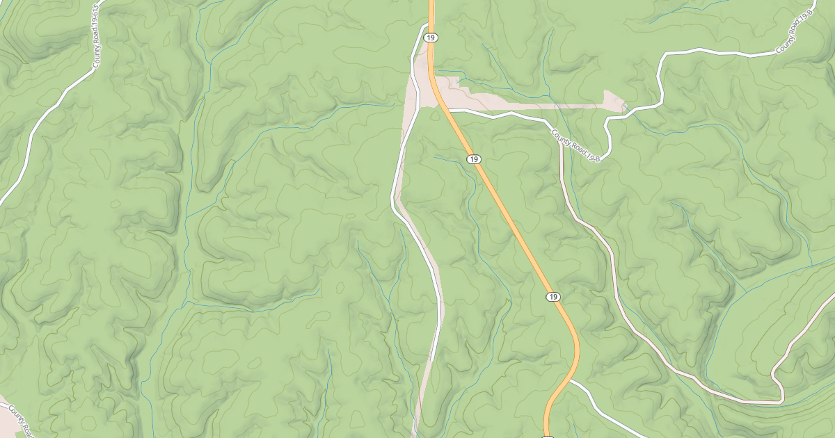 Map preview of POND HOLLOW