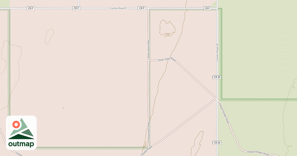 Map of MUD HOLE