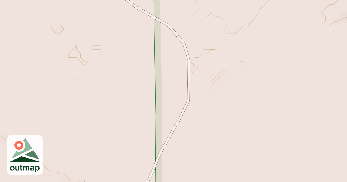 Map of BISHOP LAKE SPUR CC