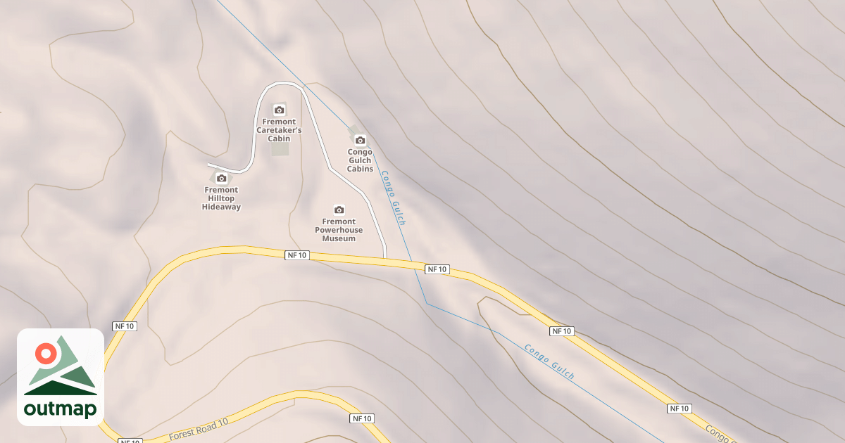 Map of FREMONT POWER HOUSE