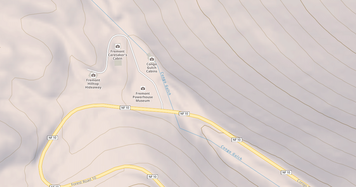 Map preview of FREMONT POWER HOUSE