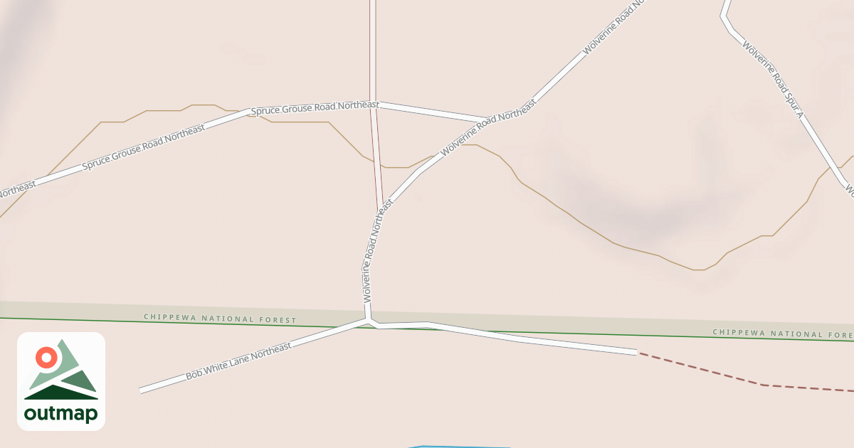 Map of WOLVERINE ROAD SPUR C